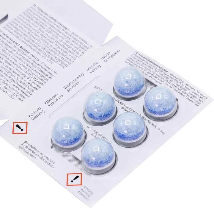 Produktbild Jura 3-Phasen-Reinigungstabletten