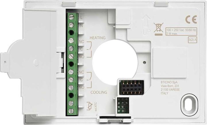 Actual product image Legrand Smarther 2 room thermostat