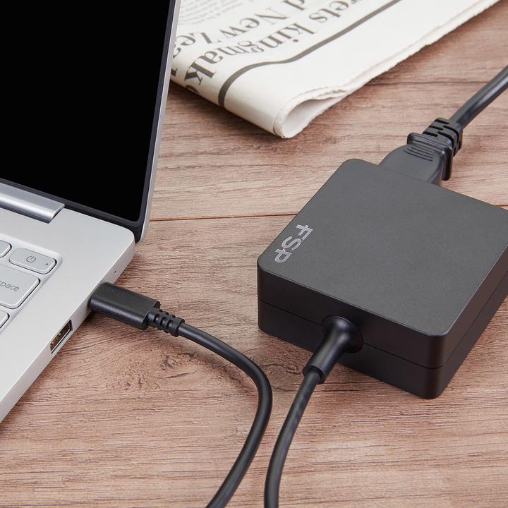 Immagine prodotto Fortron NB Alimentatore universale USB-C 65W FSP-NBC 65 AC 100-240V/DC 5V/9V/12V/15V/20V max (65 W)