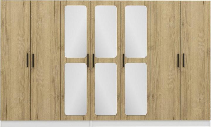 White, Oak natural, Reflectors