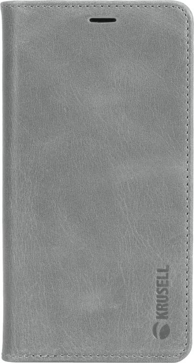 Krusell Sunne 4 Card FolioWallet Apple iPhone XS Max vintage pilkas (Apple iPhone XS Max)