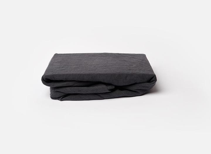 Image du produit lavie Fixleintuch LINUS Anthrazit (160x200+35 cm)
