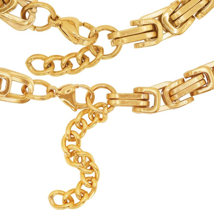 Actual product image Heideman Set Levin gold-coloured (100% stainless steel)