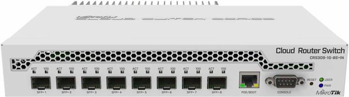 Produktbild MikroTik CRS309-1G-8S+INL (9 Ports)