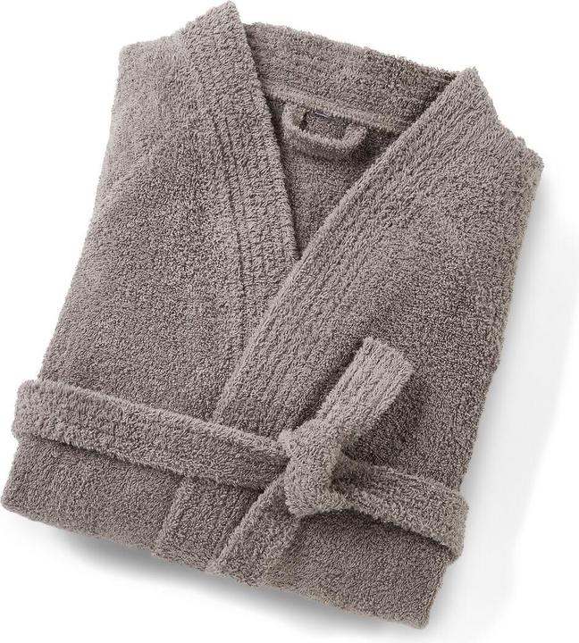 Actual product image La Redoute Interieurs Peignoir éponge col kimono 450g/m² (42)