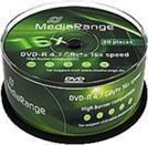 Actual product image MediaRange DVD-R 4.7GB, 50 spindle (50 x)