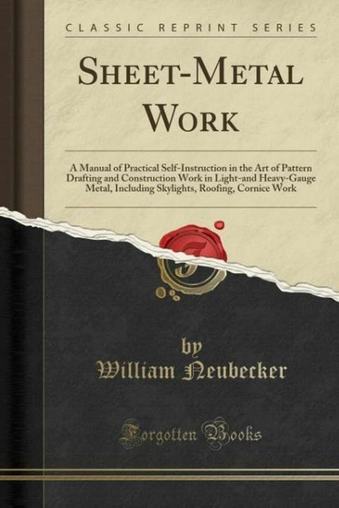 Actual product image Sheet-Metal Work (English, William Neubecker, 2018)