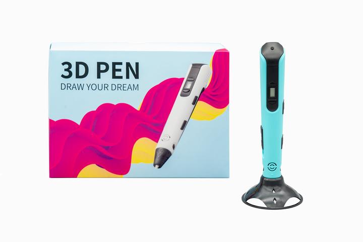 Produktbild Monox 3D Stift, inkl. Filamente - USB-C, blau