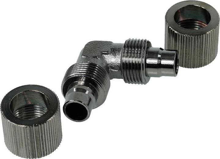 Actual product image Aquatuning L Hose connector