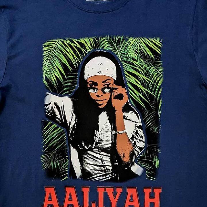 Actual product image Aaliyah Unisex Adult Foliage T-Shirt (XL)