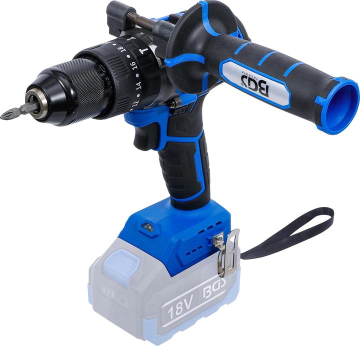 Actual product image BGS Cordless Impact Drill | brushless | 80 Nm | 18 V | without rechargeable Battery (Rechargeable battery operated)