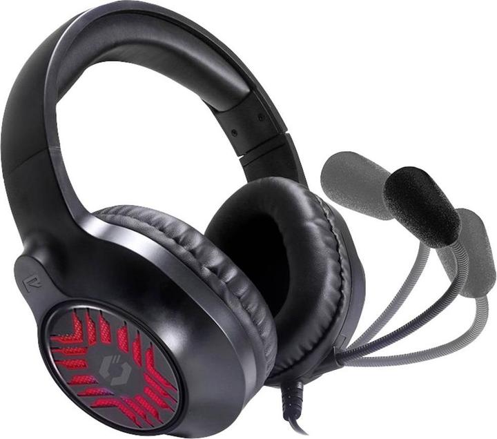 Actual product image Speedlink TYRON RGB Gaming Stereo Headset - for PC/PS5/PS4/Xbox Series X/S/Switch/OLED/Lite, black (Cable)