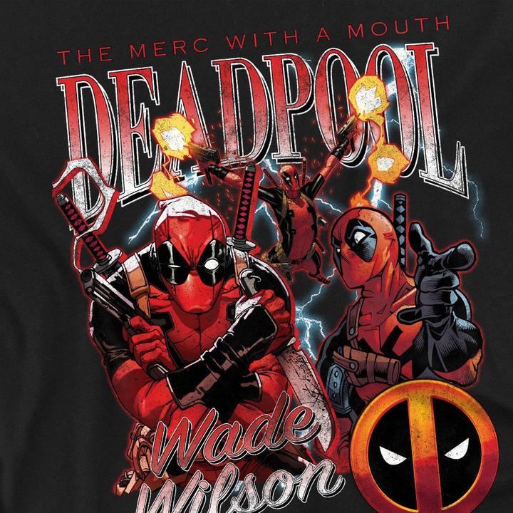 Immagine prodotto Deadpool Maglietta Montaggio dei Personaggi Uomo (M)