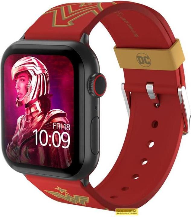 Image du produit Moby Fox DC Comics bracelet pour smartwatch Wonder Woman 1984 : Crimson Armor (Silicone, Montre Apple)