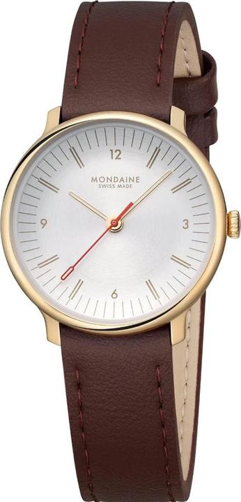 Mondaine MLE.33110.LGV Damenuhr Doppio 33mm 5ATM (Analoguhr, Swiss Made)