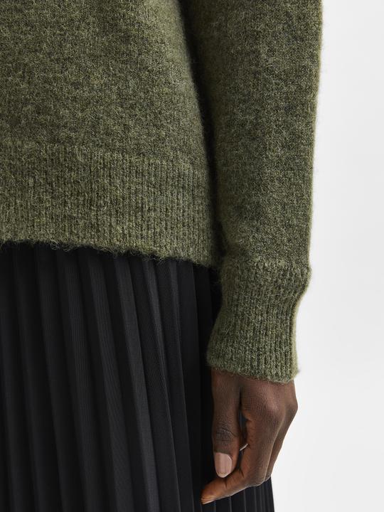 Image du produit Selected Femme Pull en laine à col rond (XXL)