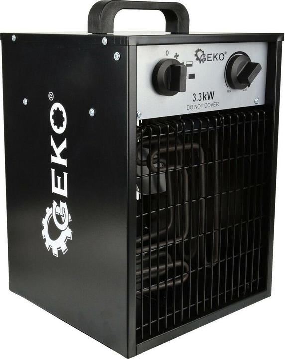 GEKO Elektro-Lufterhitzer mit Gebläse 3,3 kW