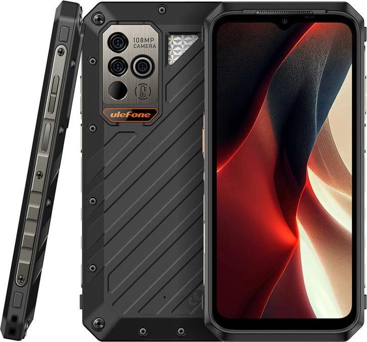 Image du produit Ulefone Power Armor 18 Ultra (512 Go, Noir, 6.58", Double SIM, 108 Mpx, 5G)
