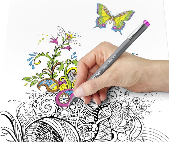 Image du produit Staedtler Stylo feutre fin (Noir, 1 x)