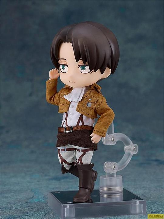 Actual product image Good Smile Company Attack on Titan figurine Nendoroid Levi 14 cm