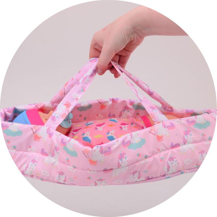 Image du produit Baby Rose Poupée qui boit et fait pipi, 35 cm