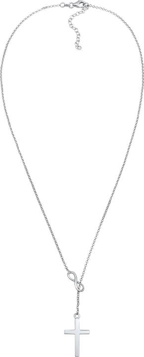 Produktbild Elli Y-Kette mir Kreuz Infinity Symbol (Sterling Silber, 45 cm)