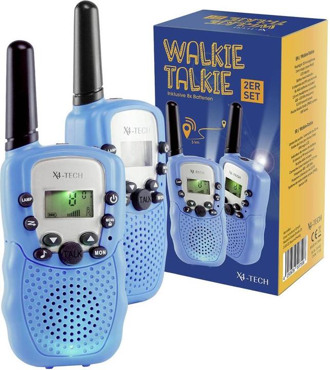 Actual product image X4 Tech 701953 PMR radio set of 2 (3 km)