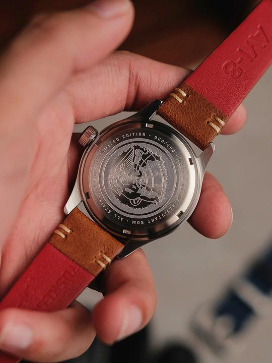 Image du produit AVI-8 AV-4103-02 Tuskegee Airmen Limited Edition Montre Homme 40mm 5ATM (Montre analogique, 40 mm)