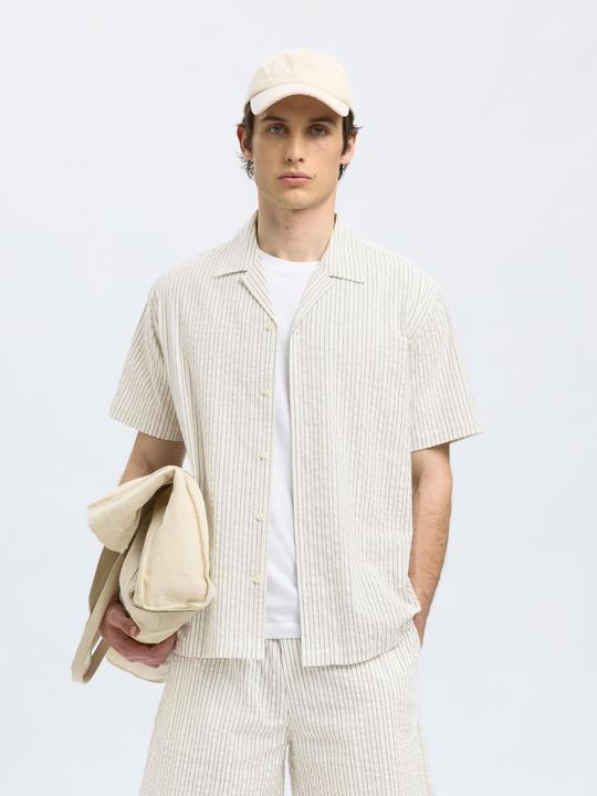 Immagine prodotto Selected Homme Seersucker Kurzarmhemd (XXL)