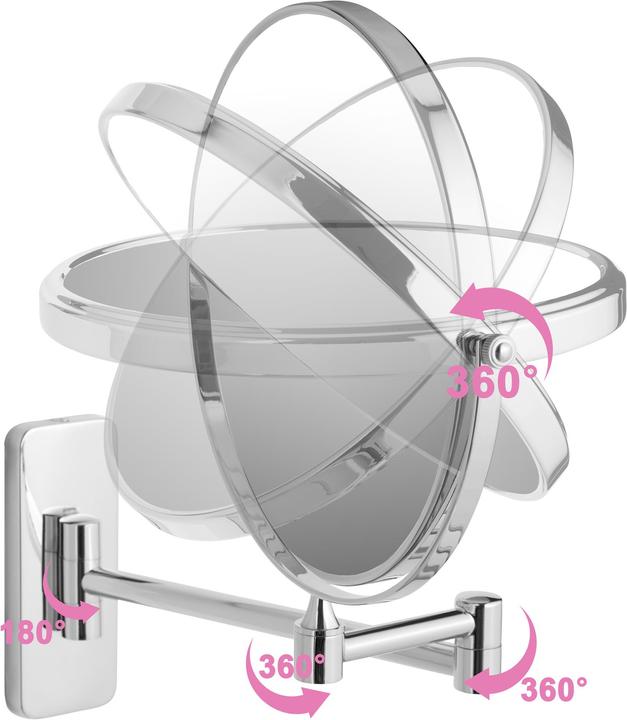 Produktbild tectake Schminkspiegel (Ø 20 cm)