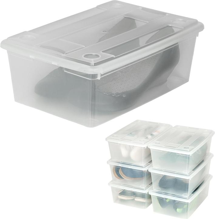 Produktbild tectake Aufbewahrungsboxen (33 x 23 x 12 cm, 9 l)