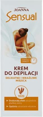Joanna Sensual Cream For Hair Removal Of Sensitive Places Milk (Körpercreme)