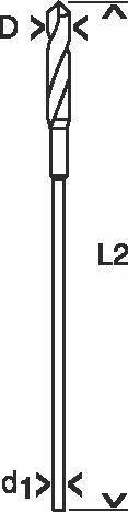 Actual product image Bosch Professional Zubehör PRO Wood HSS installation drill bit, 10 x 87 x 400 mm (8 mm)