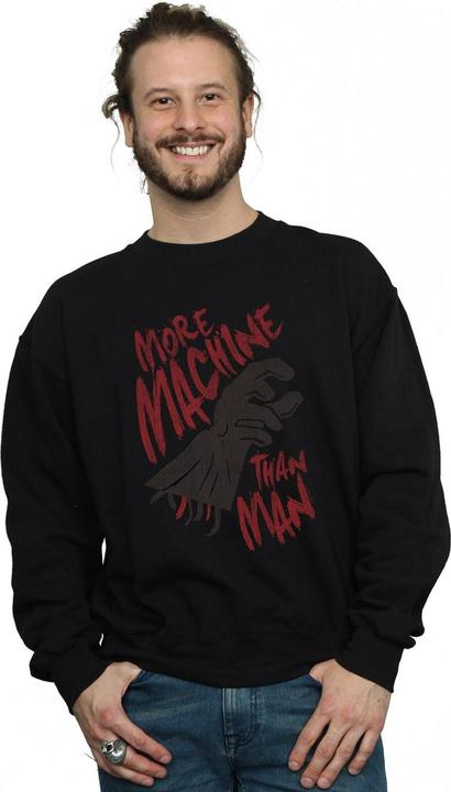 Actual product image Star Wars Mens More Machine Than Man Sweatshirt (M)
