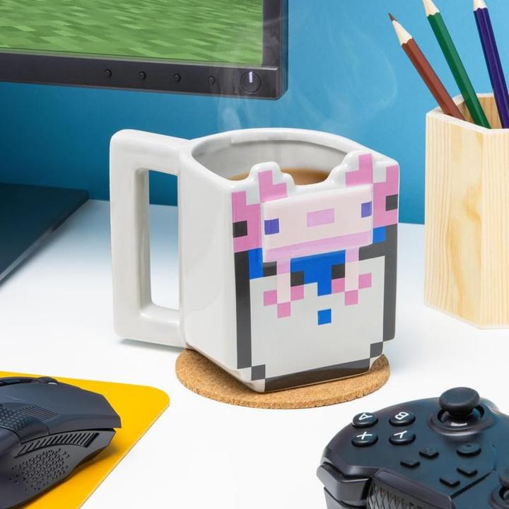 Actual product image Paladone Products Axolotl Shaped Mug (400 ml, 1 x)