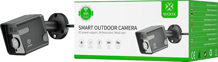 Actual product image Woox Network Camera WiFi Smart Outdoor Wired Camera R3568, DC 5 V (2304 x 1296 Pixels)