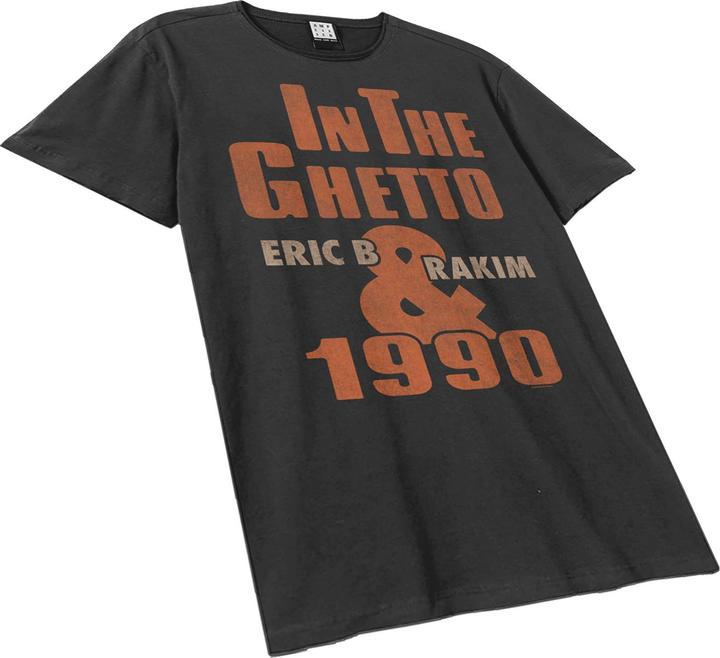 Actual product image Amplified Unisex Adult In The Ghetto Eric B. & Rakim T-Shirt (3XL)