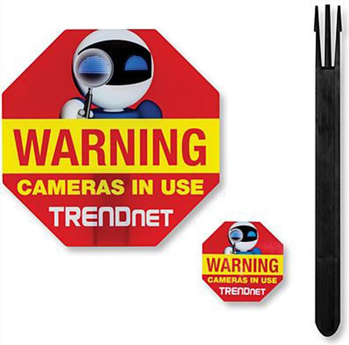 Image du produit Trendnet Panneau de vidéosurveillance IPCam pour le jardin de devant (Film protecteur)