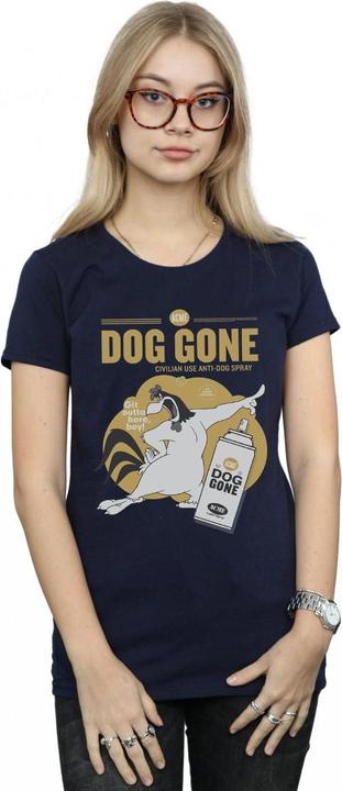 Actual product image Looney Tunes Womens/Ladies Foghorn Leghorn Dog Gone Cotton T-Shirt (L)