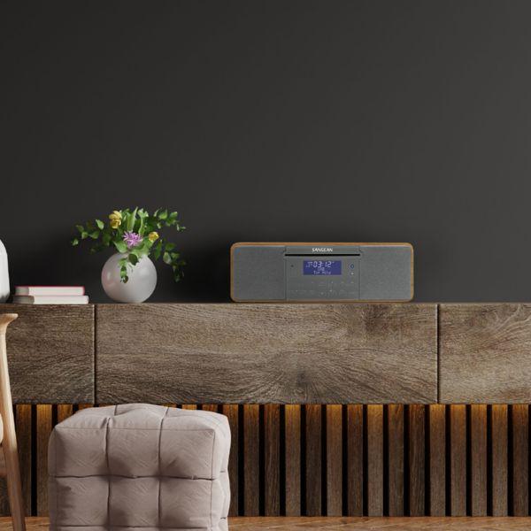 Productafbeelding Sangean - DDR-47BT, digitale radio, CD, DAB+, BT, houten kast (DAB+, FM, Bluetooth)