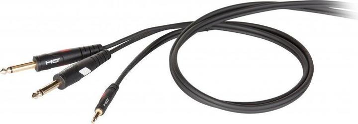Immagine prodotto Proel Cavo audio 3.5mm / 2x6.3mm Jack (3 m, Connettore da 3,5 mm (AUX), Jack 6,3 mm)