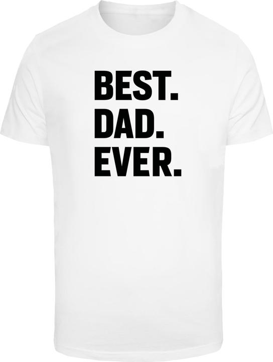 Merchcode Fathers Day - Best Dad Ever T-Shirt - 112557 (S)