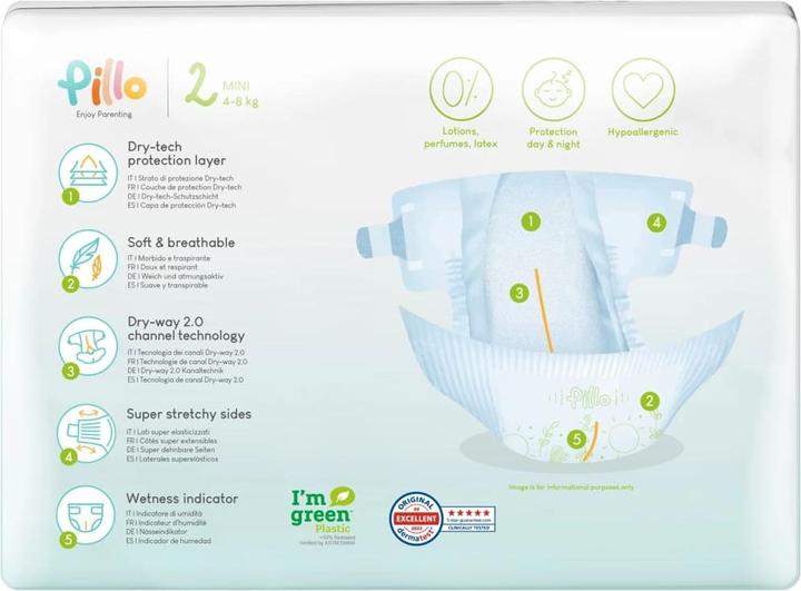 Produktbild Pillo Enjoy Parenting (Gr. 2, Monatsbox, 186 Stück)
