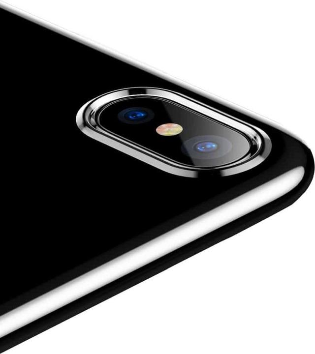 Immagine prodotto Baseus iPhone XS / X Premium Custodia super sottile in gomma TPU trasparente (Apple iPhone XS, Apple iPhone X)