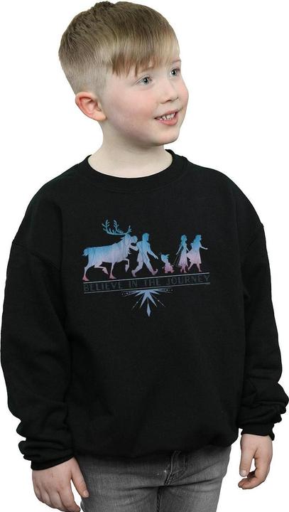Image du produit Disney - Sweat FROZEN BELIEVE IN THE JOURNEY SILHOUETTE - Garçon (152, 158)