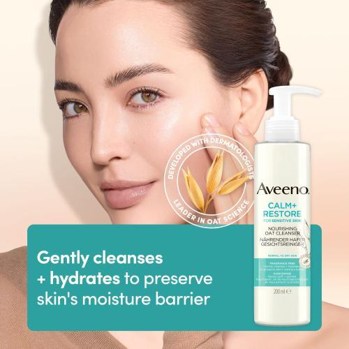 Produktbild Aveeno Calm+Resto Nae Gesichts Haf 200ml (Reinigungslotion, 200 ml)