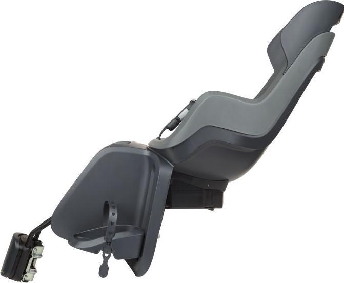 Actual product image bobike GO Reclining rear-facing child seat Macaron Grey (Saddle)