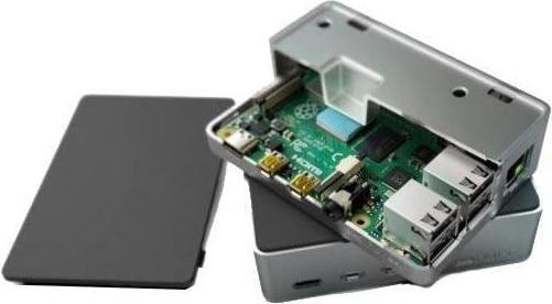 Produktbild Flirc Aluminum case for Raspberry Pi 4 with passive cooling