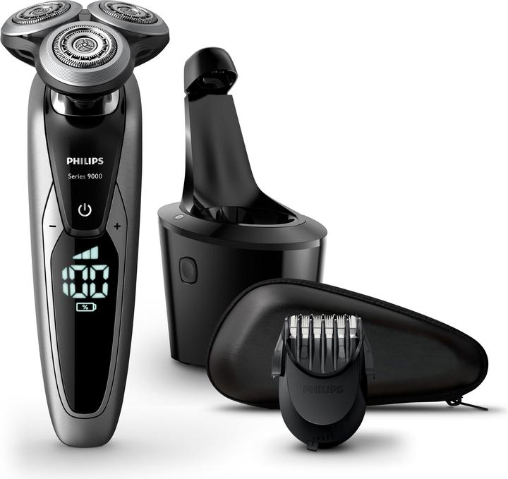 Philips S9711 Rasierer inkl. Bartstyler & Reinigungsstation Pro