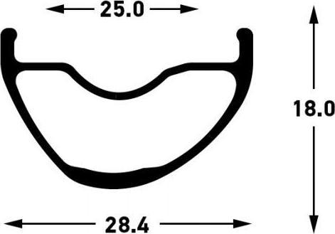 Actual product image Notubes Crest MK4 (28")
